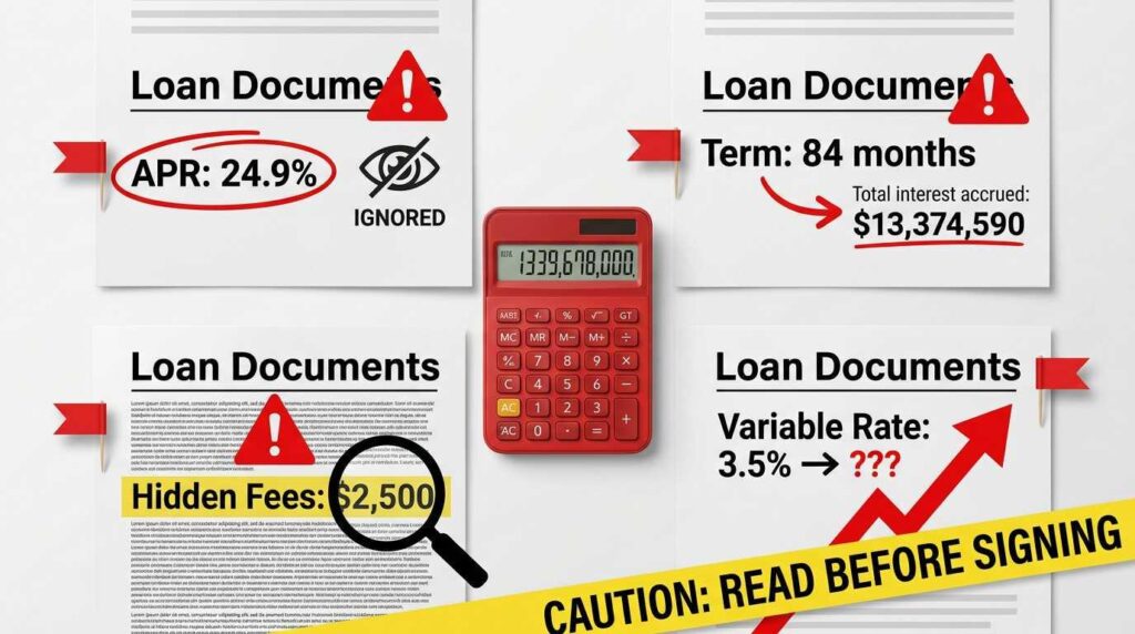 Common mistakes that increase loan interest costs